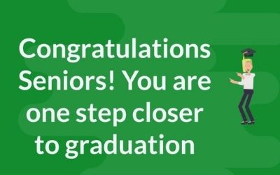 Congratulations Seniors! You are one step closer to graduation.