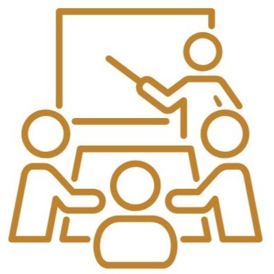 icon with people at a board meeting